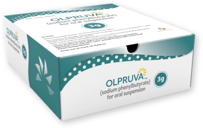 OLPRUVA (sodium phenylbutyrate) for oral suspension 3-g Kit